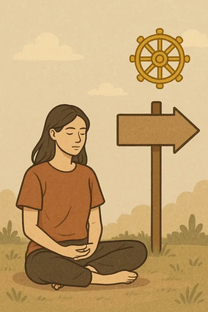 정견: 팔정도의 출발선이자 최종 목적지