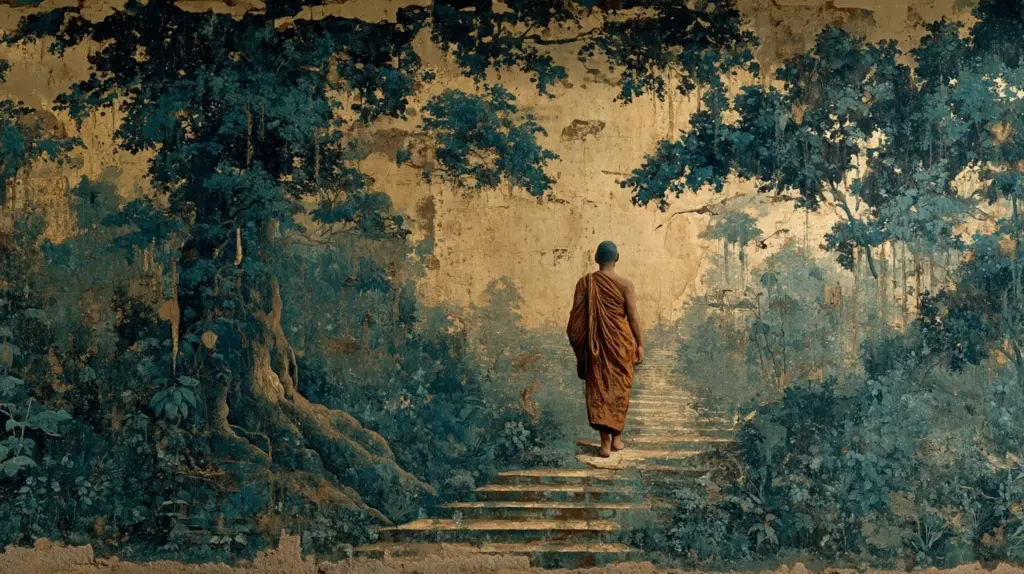 긴장을 풀되 무너지지 않는 법 — 아잔 수찟또의 몸에 깃든 알아차림